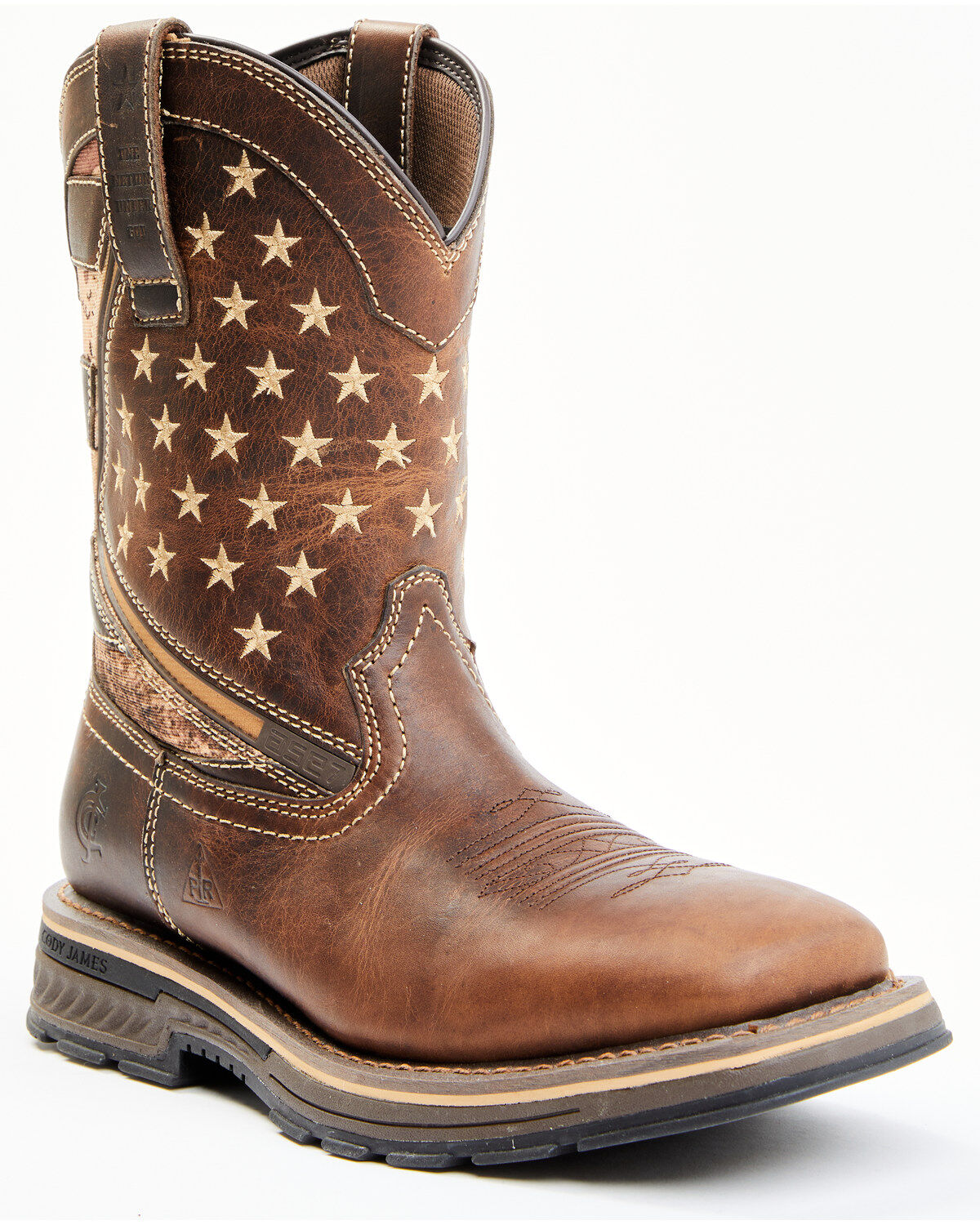 Cody James Men's Disruptor ASE7 Western Work Boots - Soft Toe