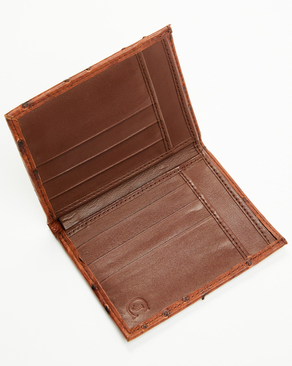 Cody James Black 1978® Men's Dawson Exotic Full-Quill Ostrich Bifold Wallet