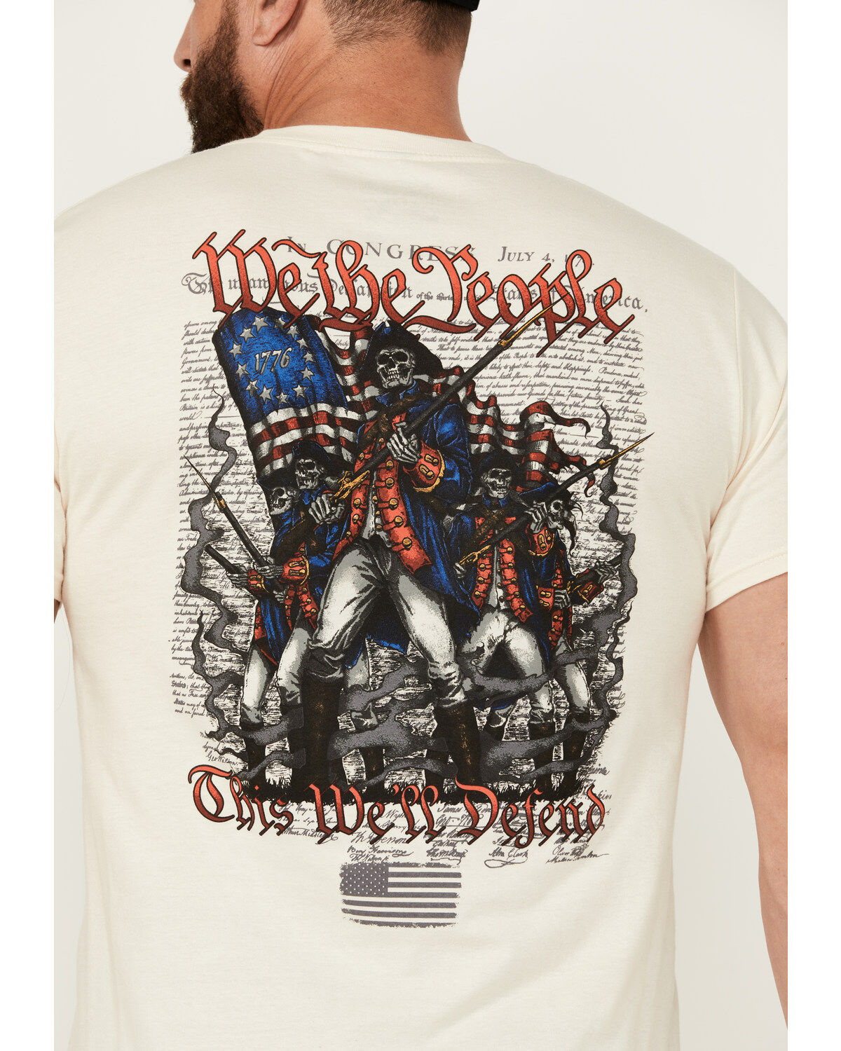 Howitzer Men's Patriot Short Sleeve Graphic T-Shirt
