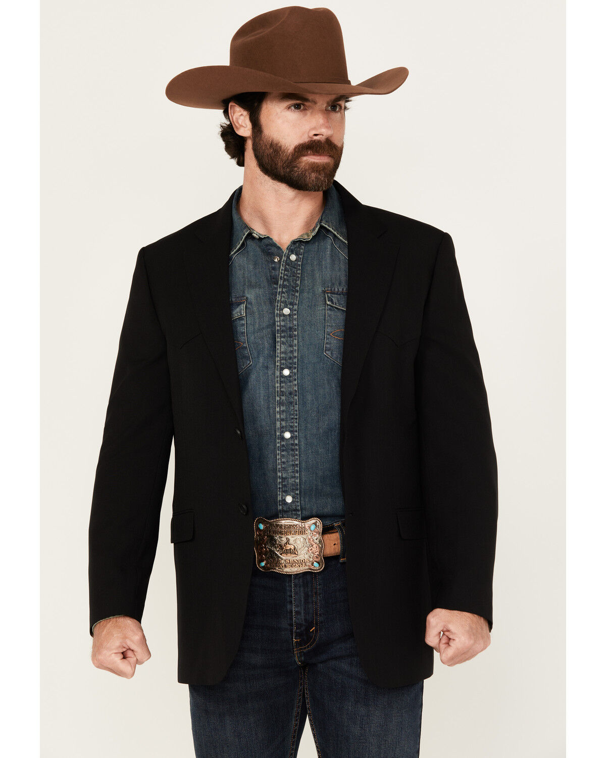 Cody James Men's Solid Concealed Carry Blazer