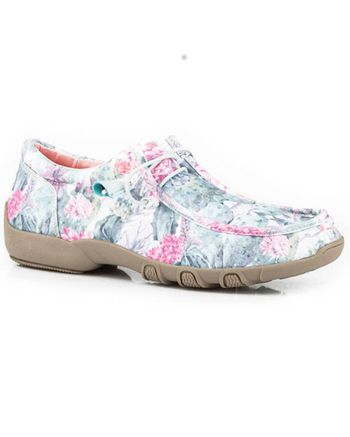 Roper Women's Chillin' Cactus Casual Shoes - Moc Toe