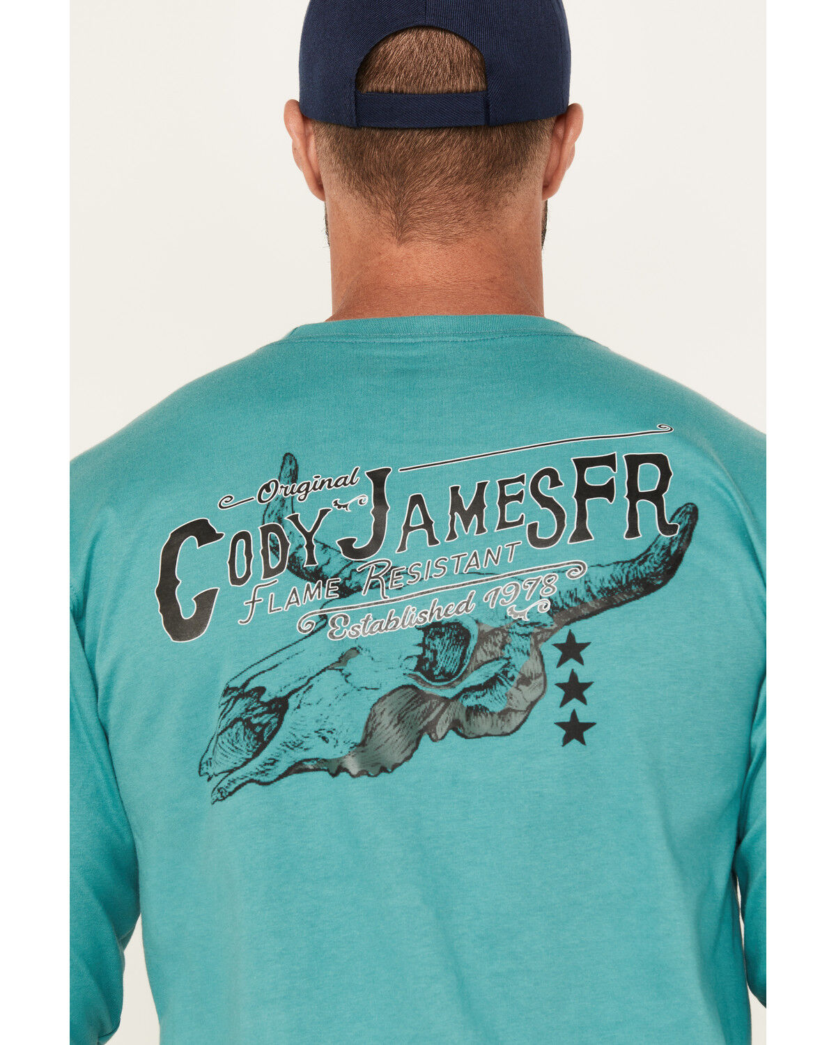 Cody James Men's FR Authentic Long Sleeve Graphic Work T-Shirt