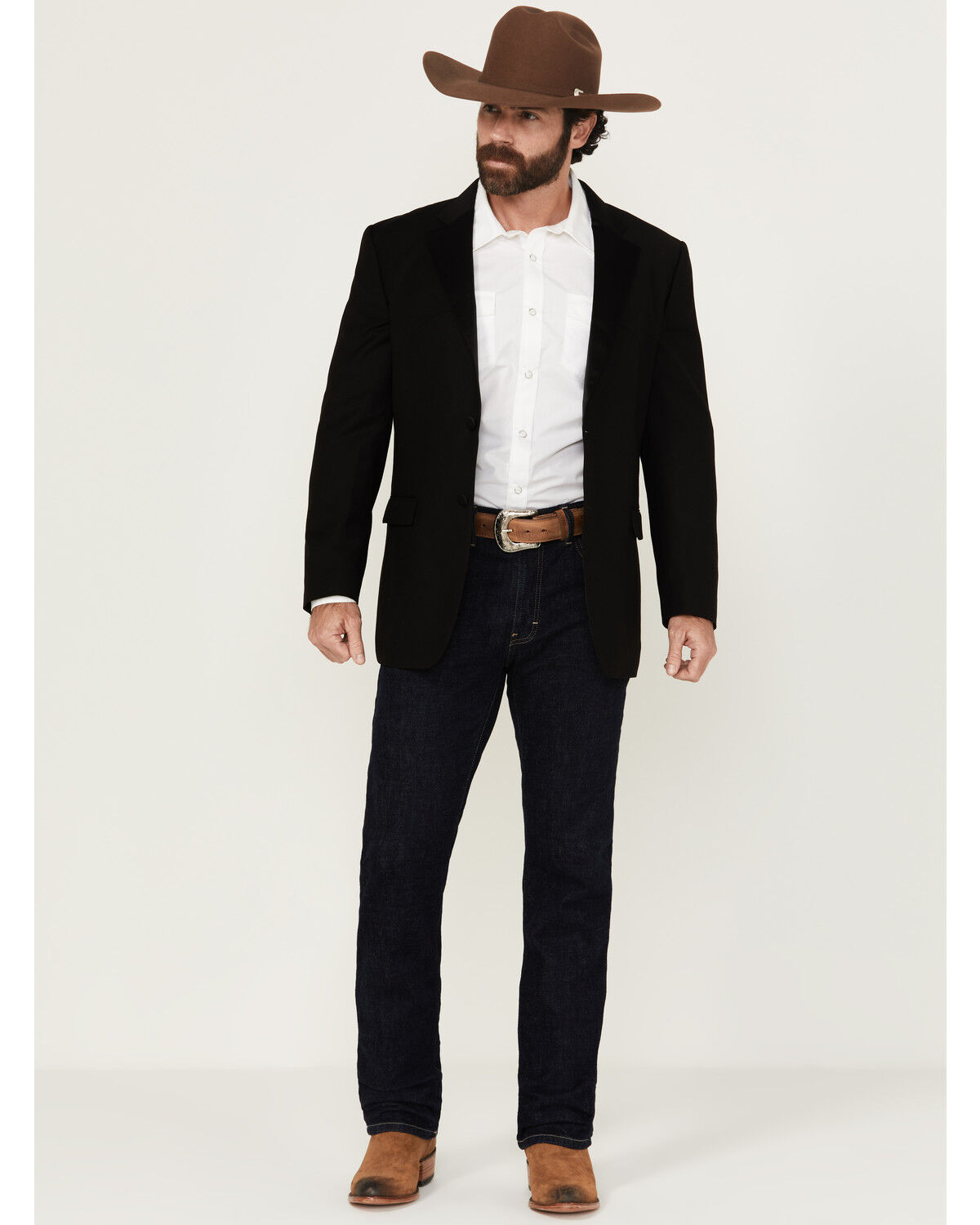 Cody James Black 1978® Men's Smooth Leather Belt