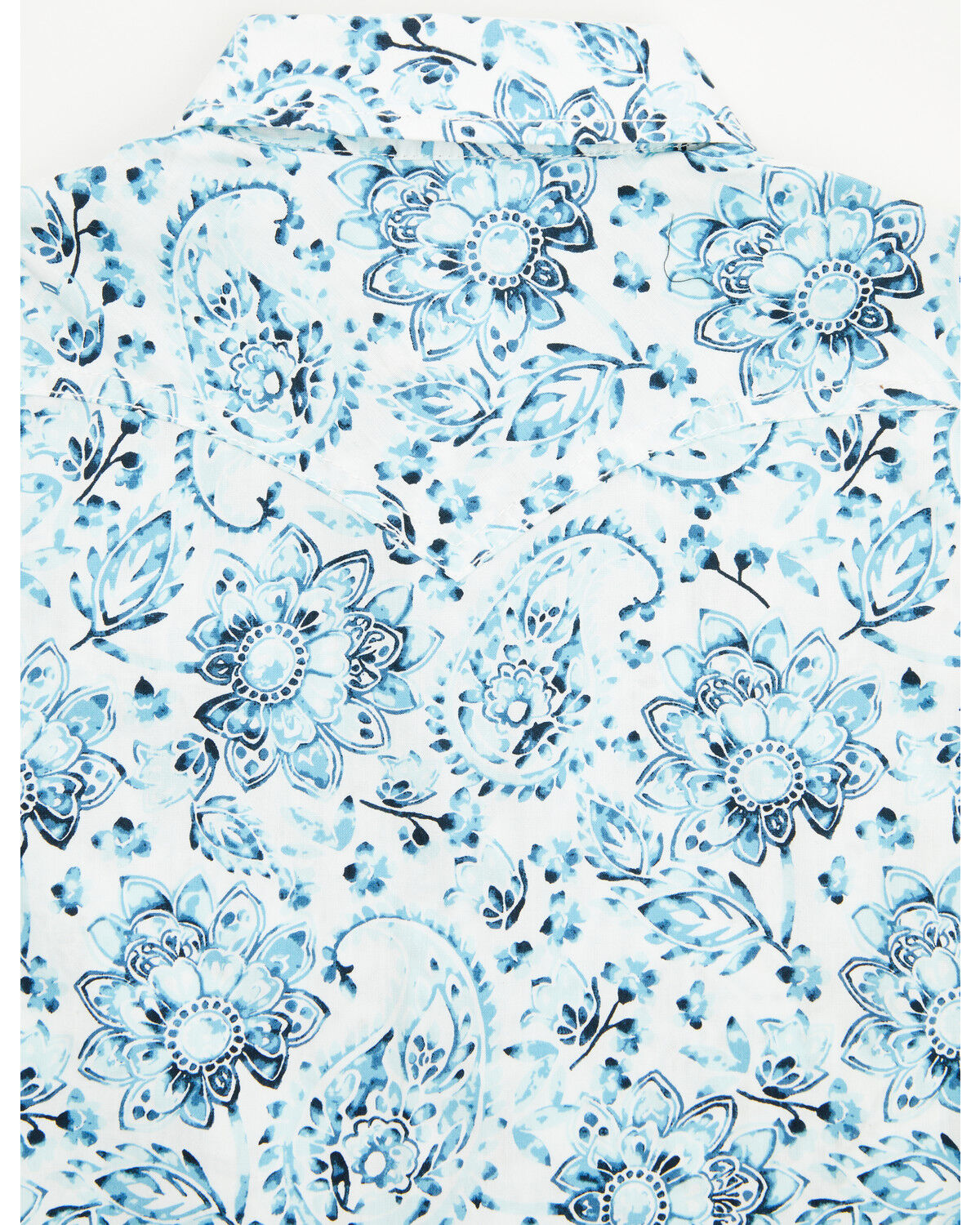 Cody James Toddler Boys' Frontier Threads Paisley Print Short Sleeve Snap Western Shirt