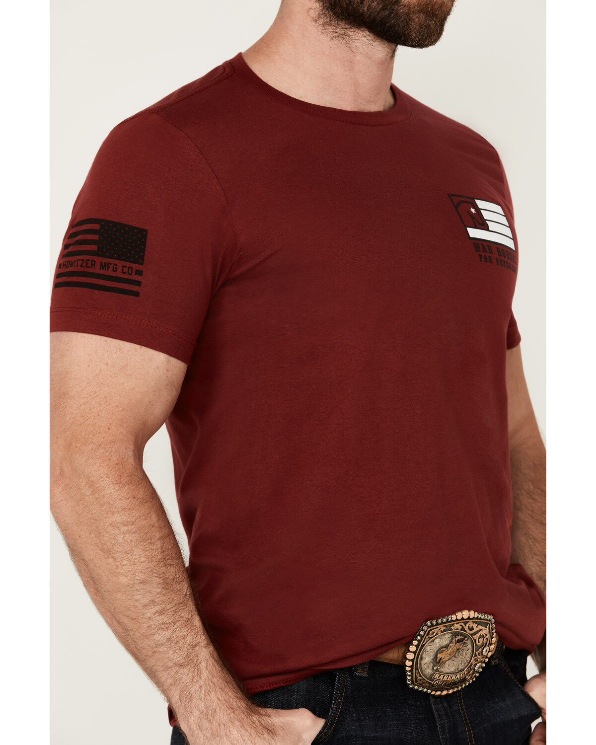 Howitzer Men's War Horses Short Sleeve Graphic T-Shirt