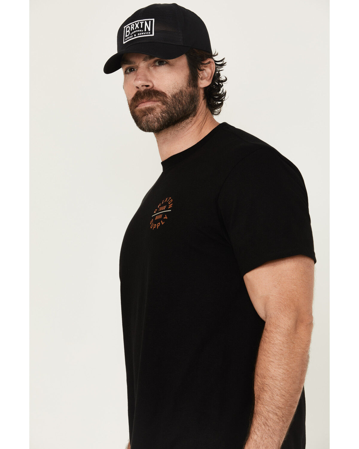 Brixton Men's Oath Logo Short Sleeve Graphic T-Shirt