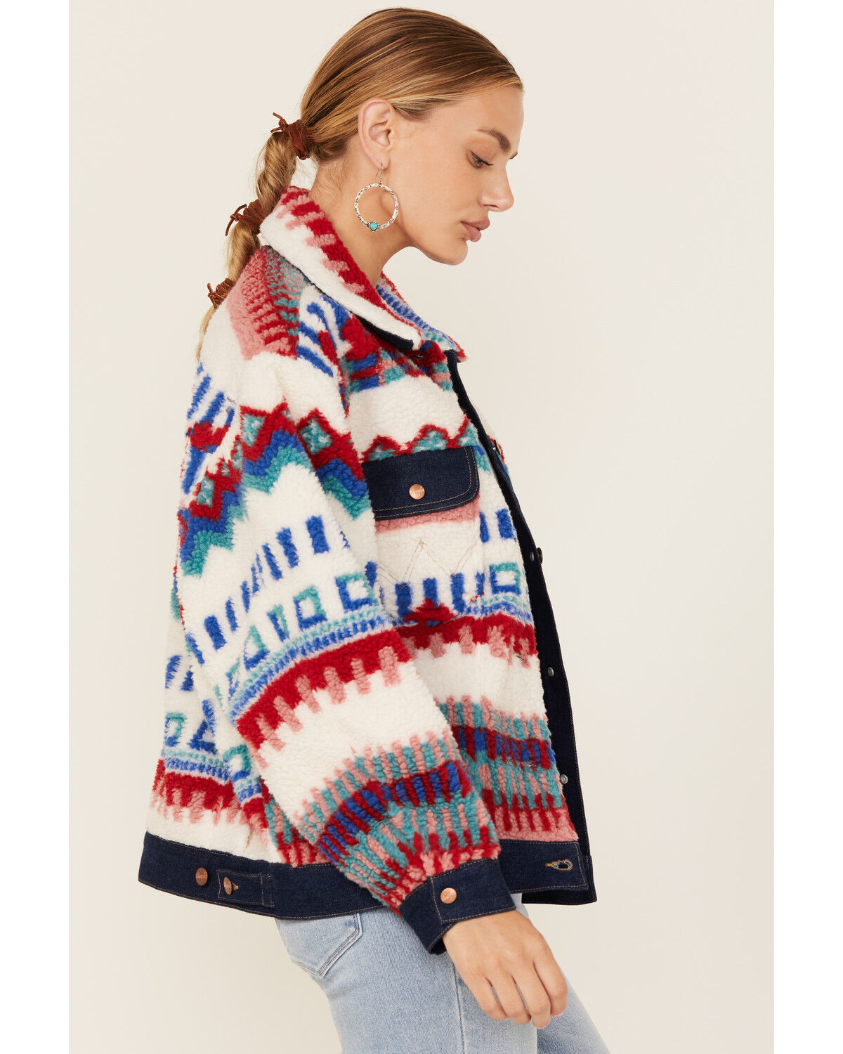 Wrangler Women's Sherpa Trucker Jacket