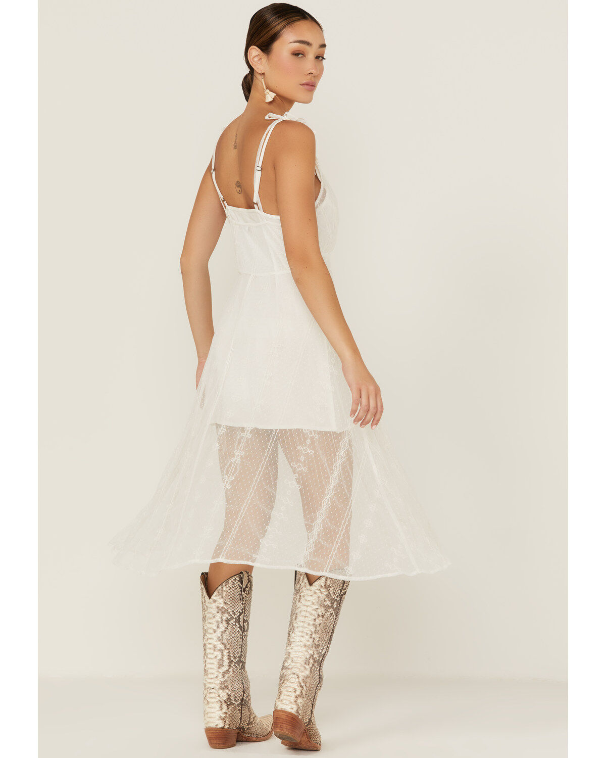 Shyanne Women's Lace Midi Dress