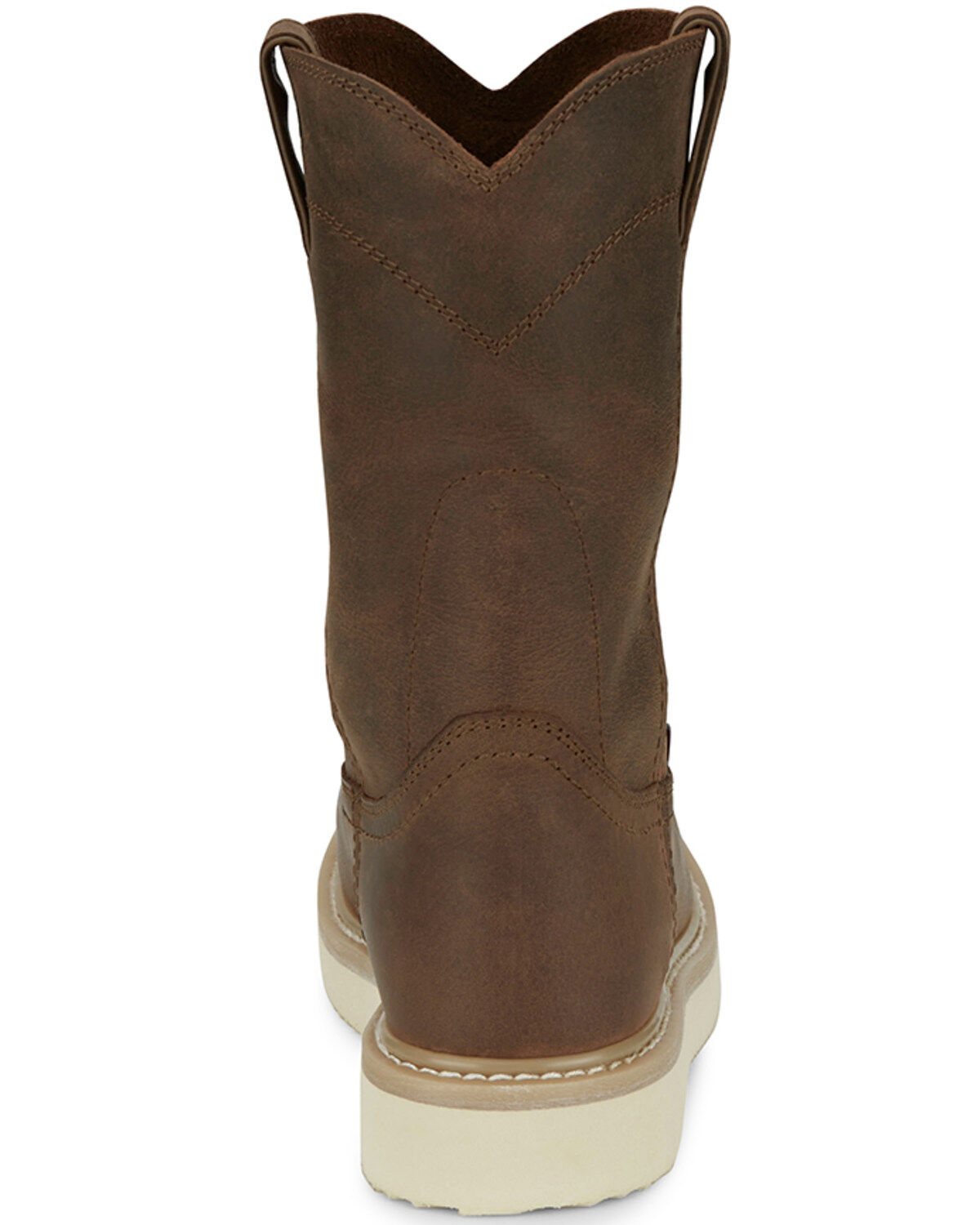 Justin Men's Pull-On Work Boots - Steel Toe