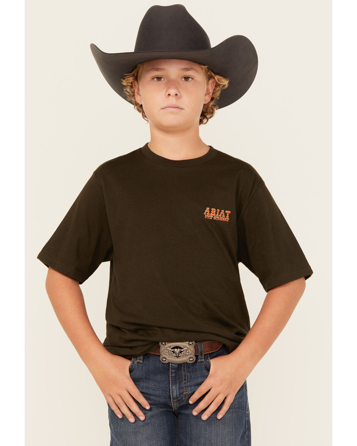 Ariat Boys' Armadillo Short Sleeve Graphic T-Shirt