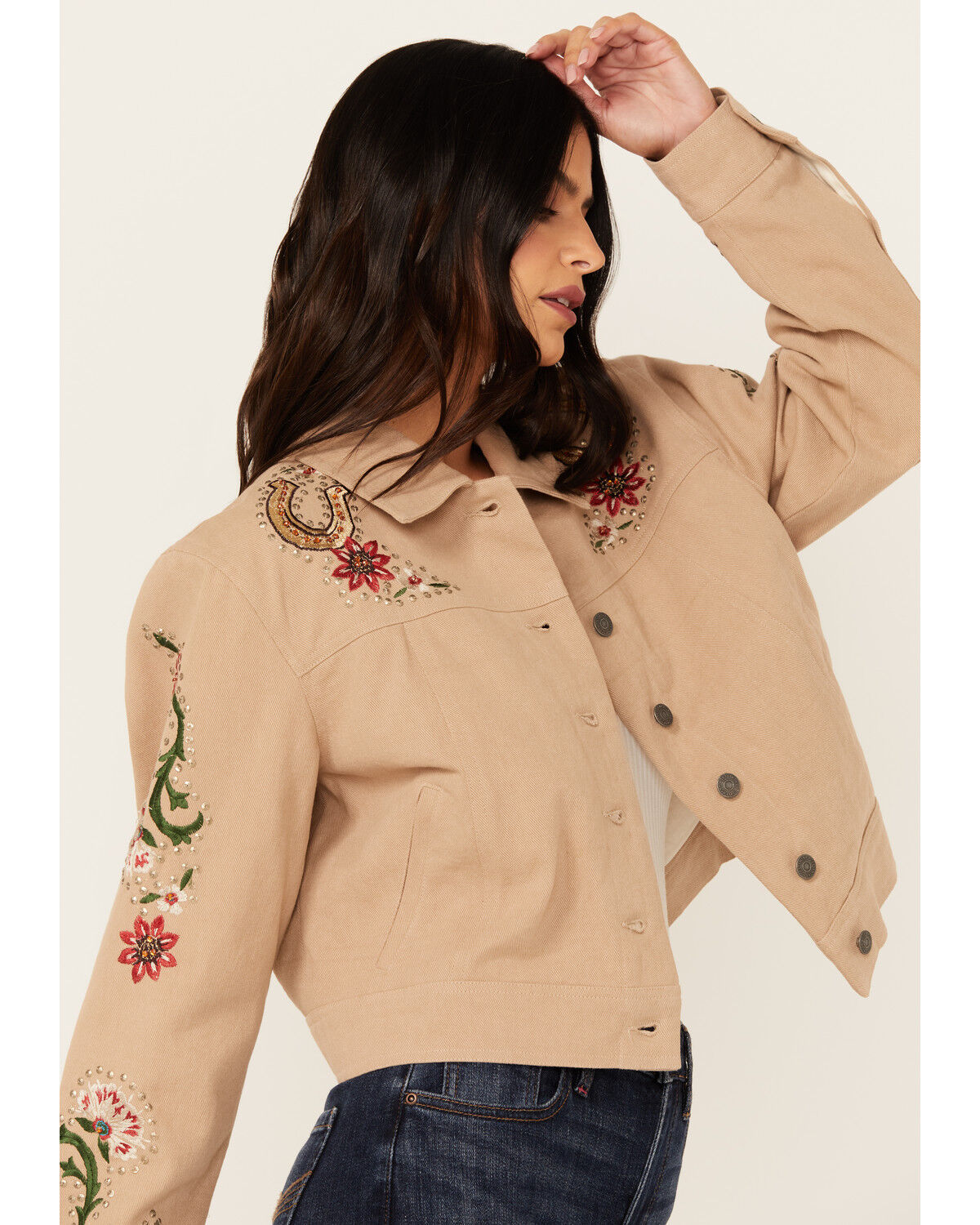 Idyllwind Women's Yancey Embellished Lightweight Jacket