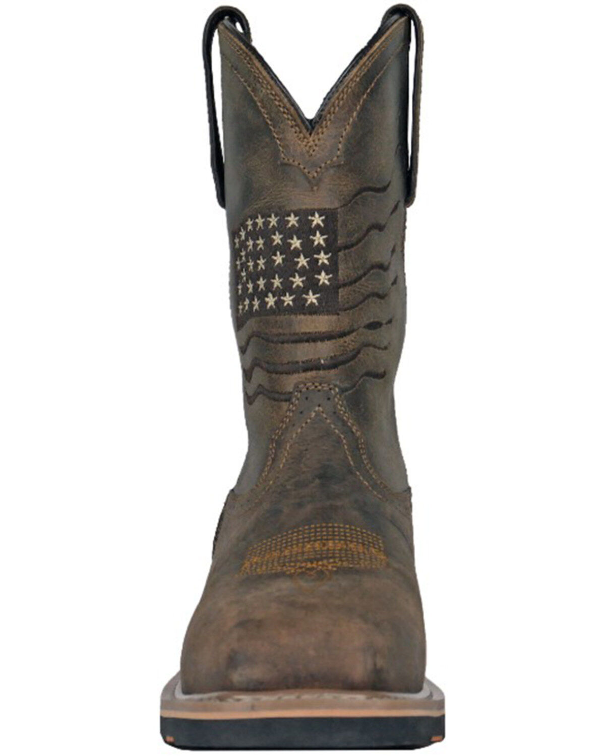 Hoss Men's Rushmore Wellington Western Work Boots - Broad Square Toe