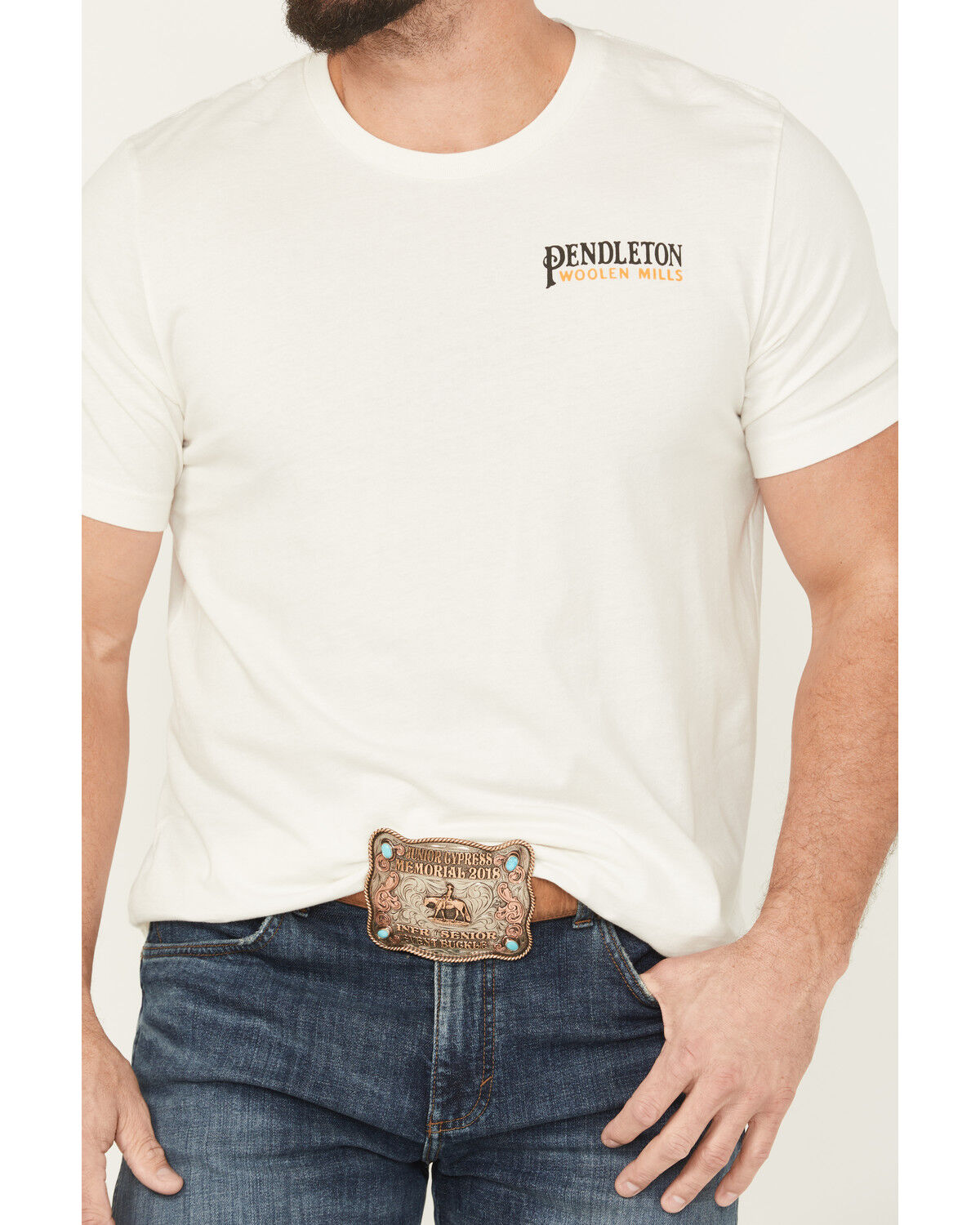 Pendleton Men's Bison Short Sleeve Graphic T-Shirt