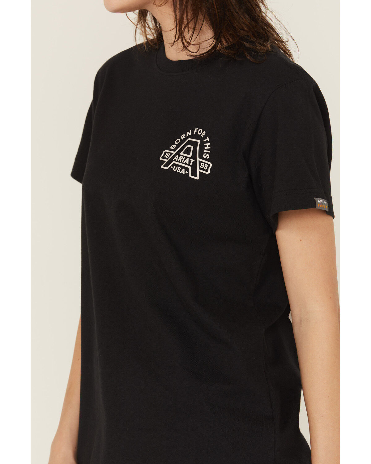 Ariat Women's Rebar Born For This Short Sleeve Graphic Work Tee