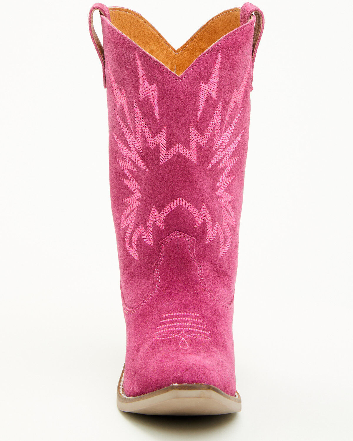 Dingo Girls' Thunder Road Suede Western Boots - Snip Toe