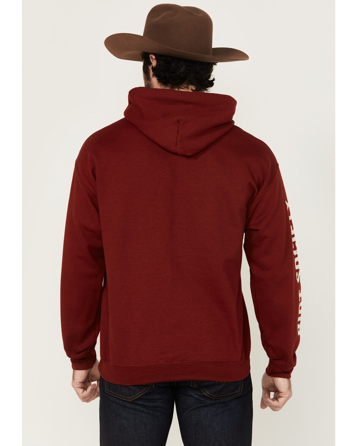 Riot Society Men's Boot Barn Exclusive Bucking Bronco Embroidered Hooded Sweatshirt