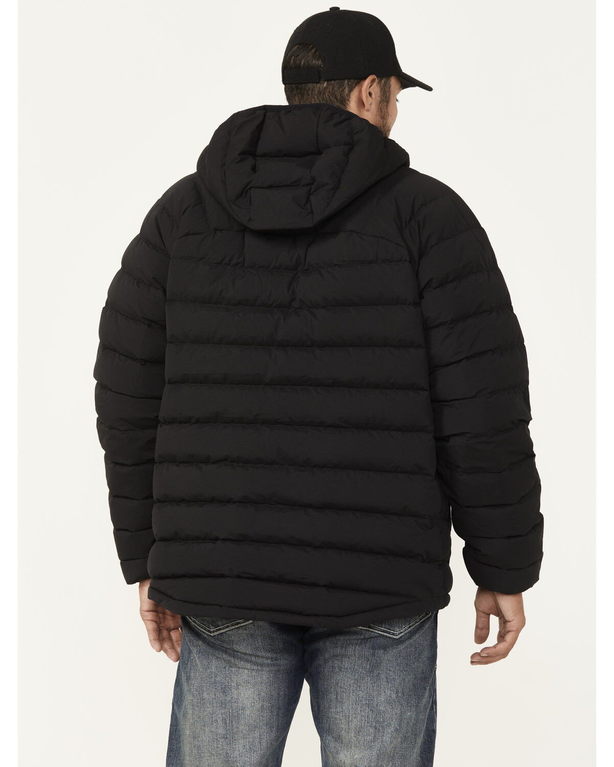 Brothers and Sons Men's Down Hooded Jacket