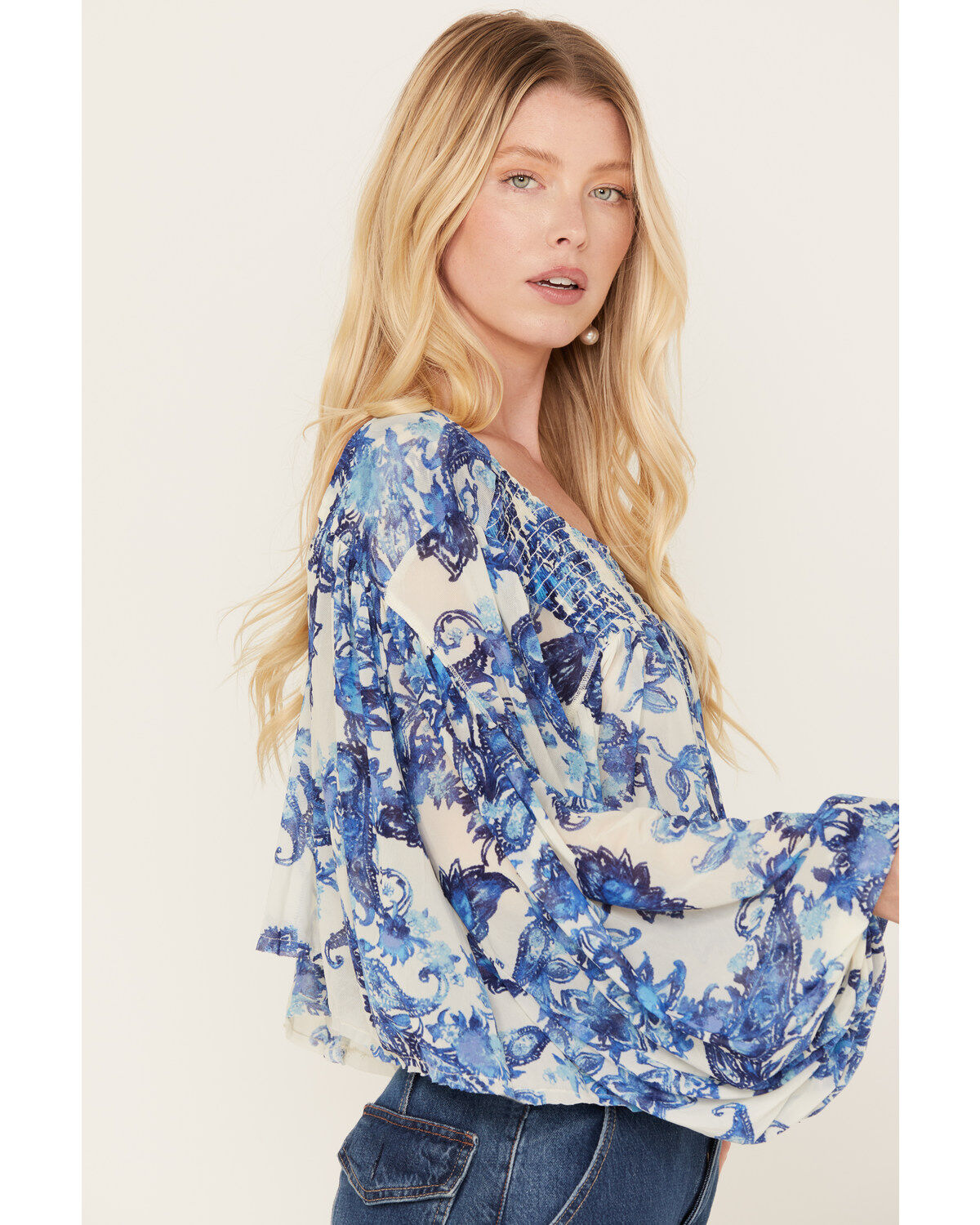 Free People Women's Up For Anything Western Shirt
