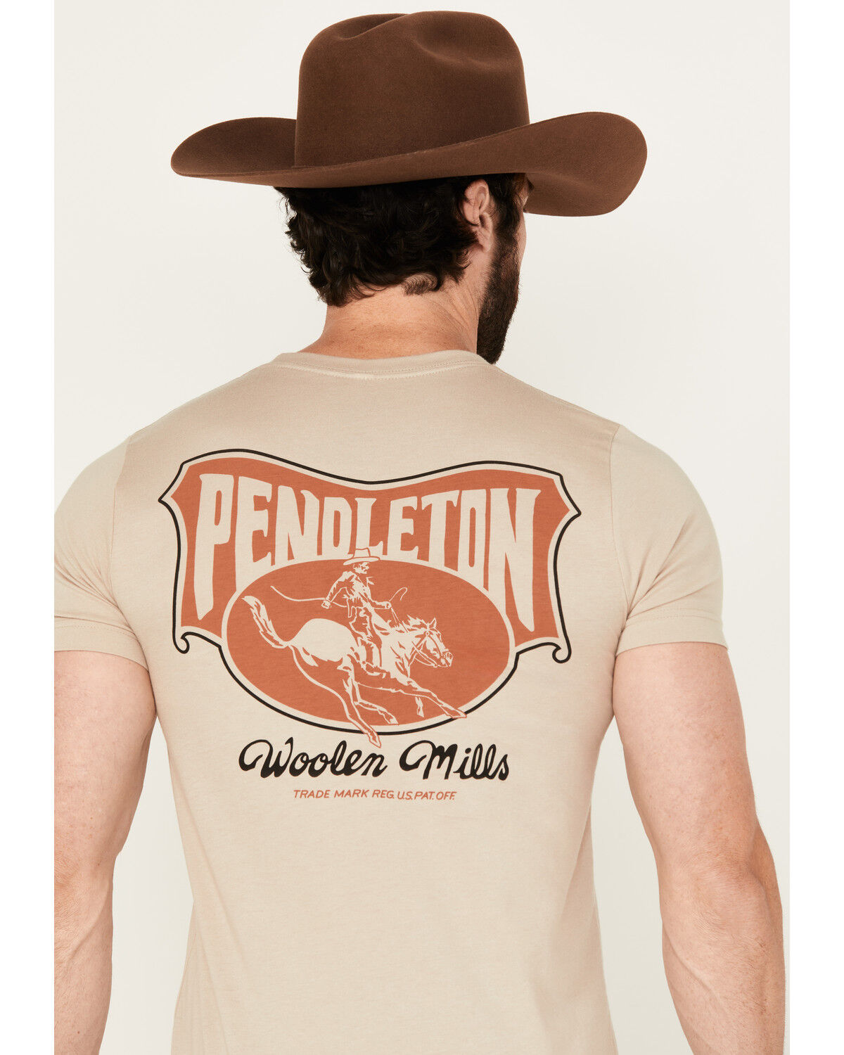 Pendleton Men's Boot Barn Exclusive Rodeo Rider Short Sleeve Graphic T-Shirt