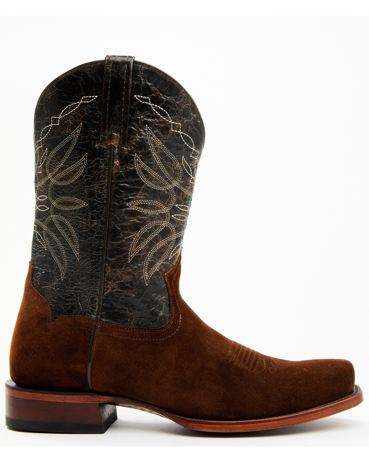 Moonshine Spirit Men's 11" Pancho Roughout Western Boots - Square Toe