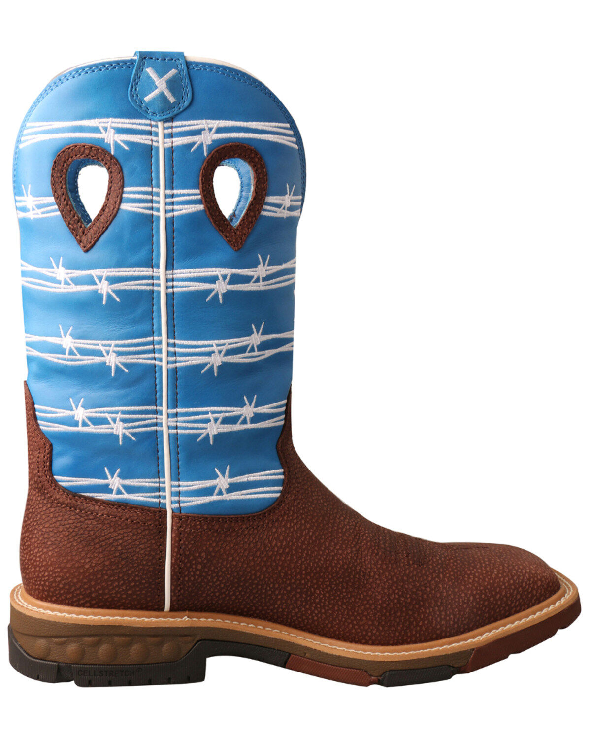 Twisted X Men's CellStretch Western Work Boots - Alloy Toe