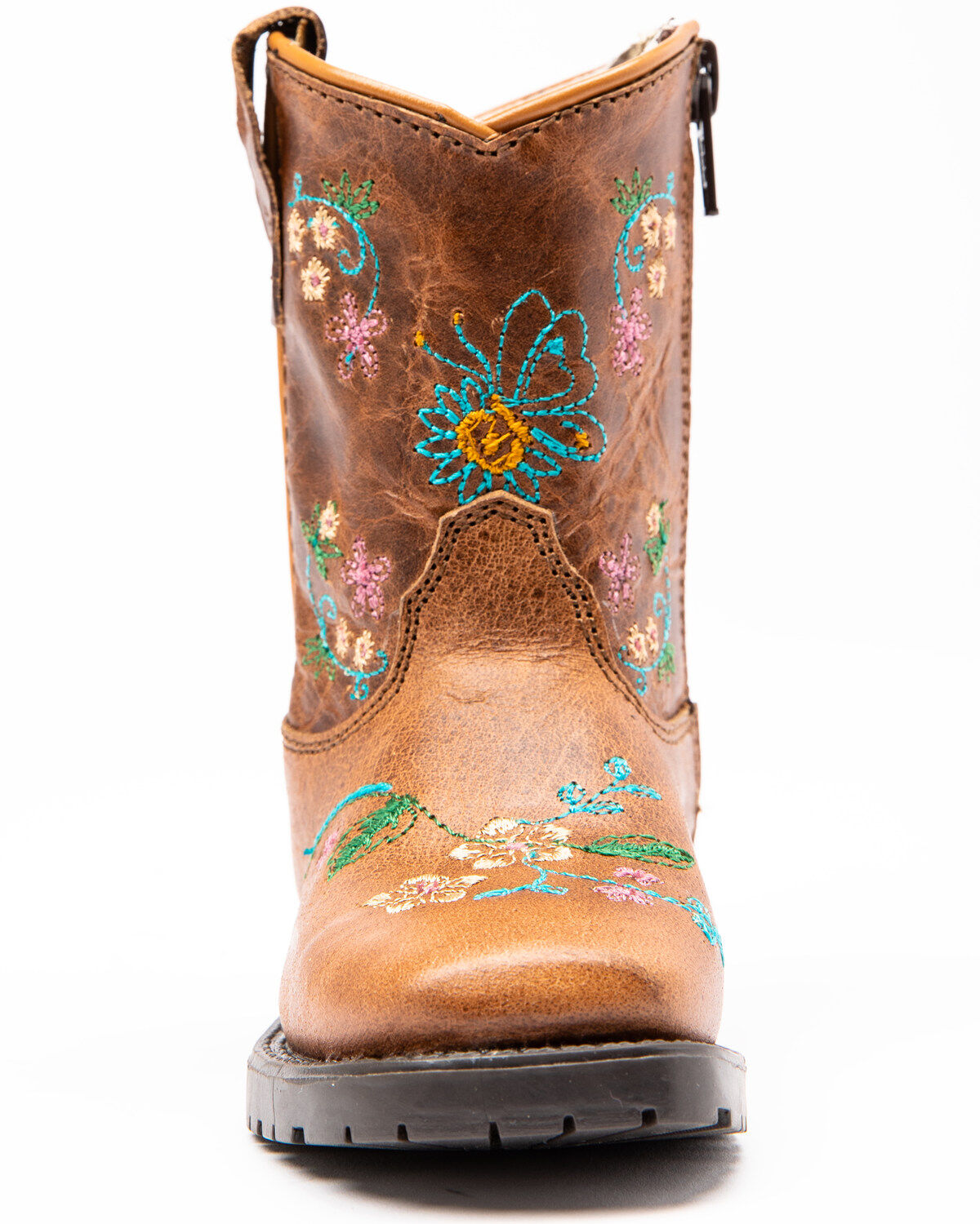 Shyanne Toddler Girls' Floral Western Boots - Square Toe