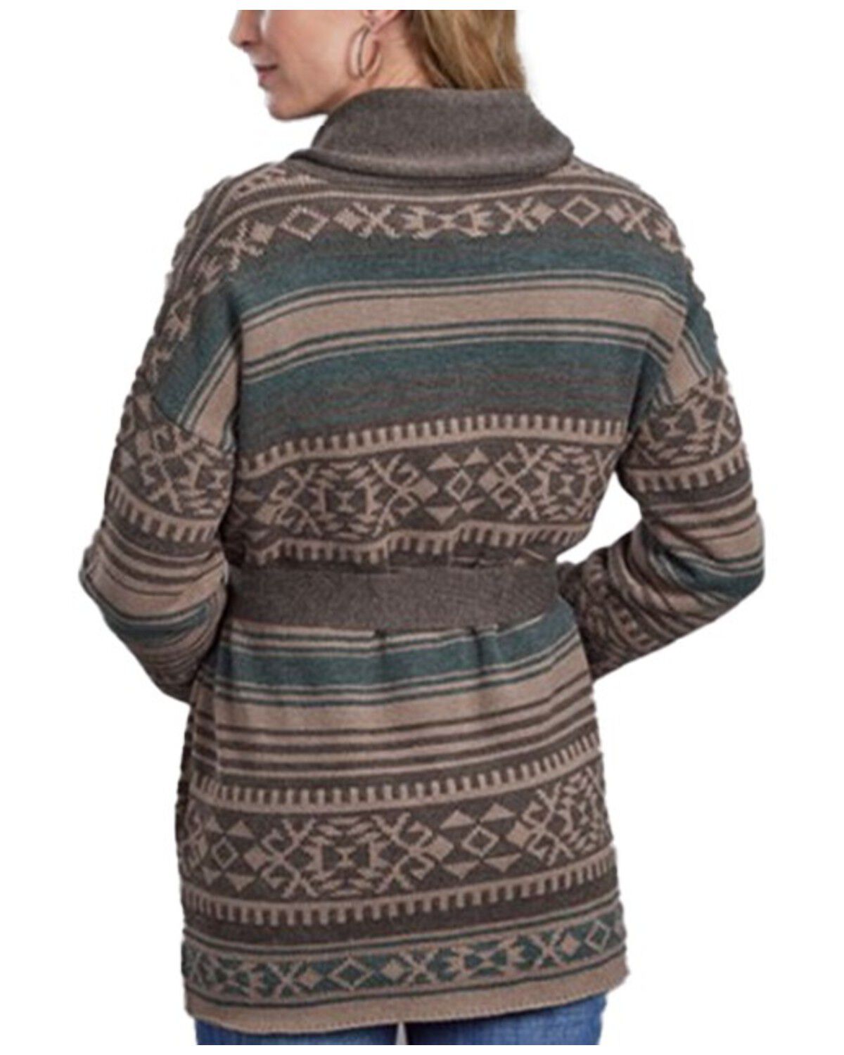 Stetson Women's Southwestern Print Cardigan