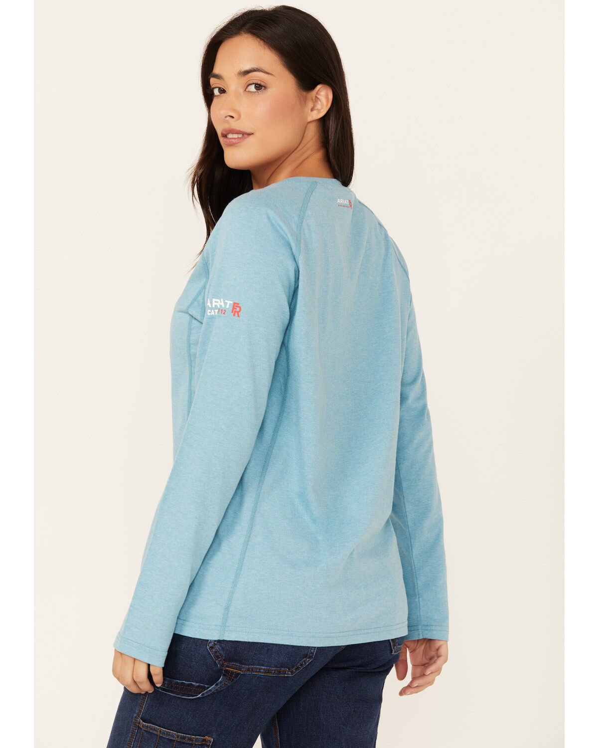 Ariat Women's FR Air Crew Long Sleeve Work Shirt