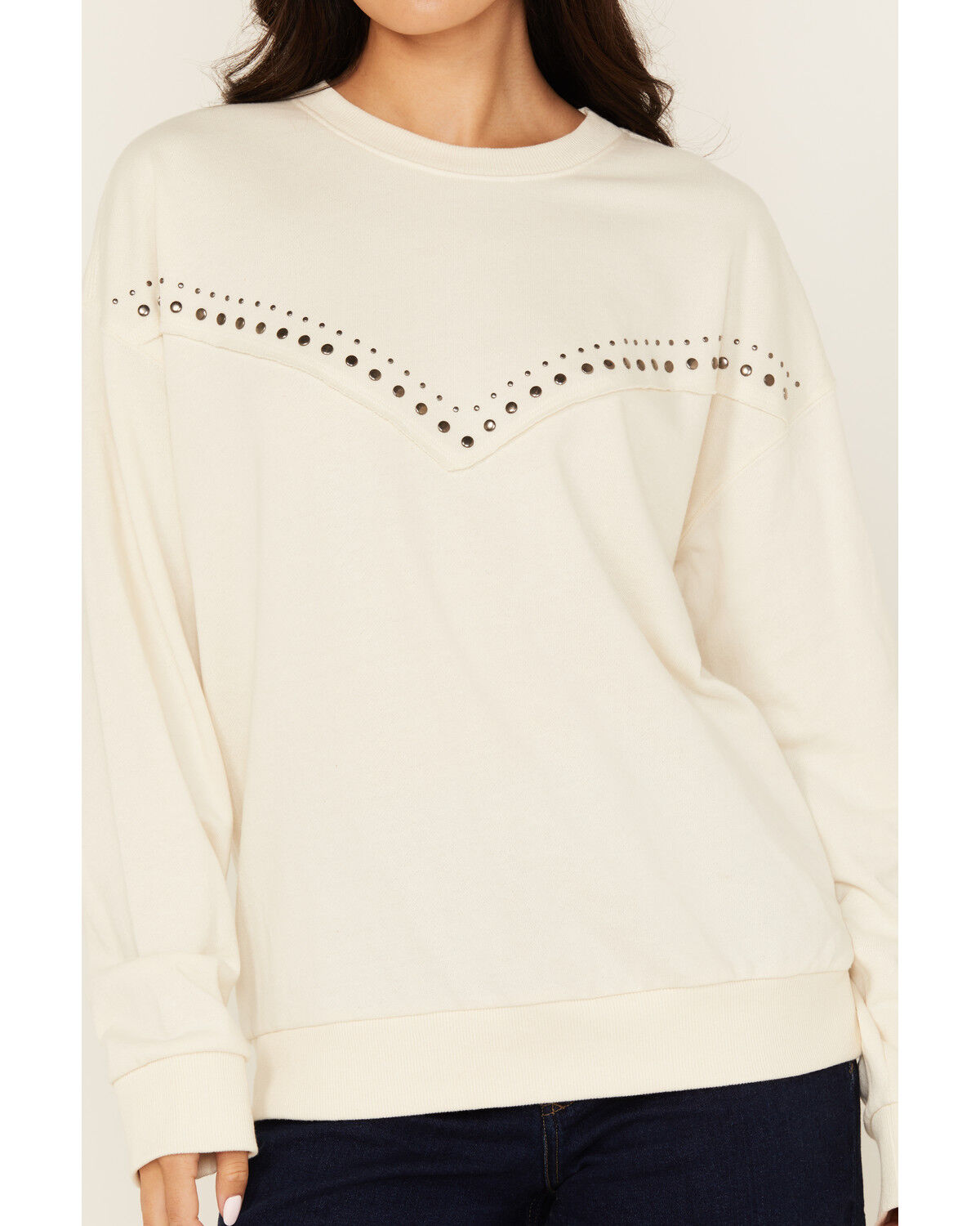 Ariat Women's Studded Western Yoke Sweatshirt