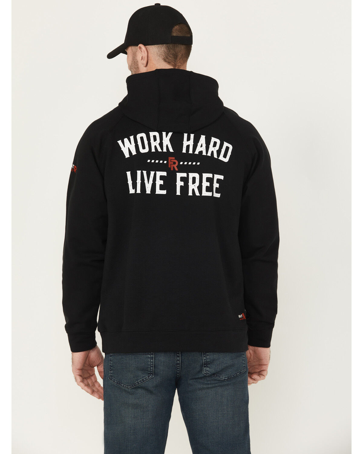 Ariat Men's FR Duster Work Hard Hooded Sweatshirt