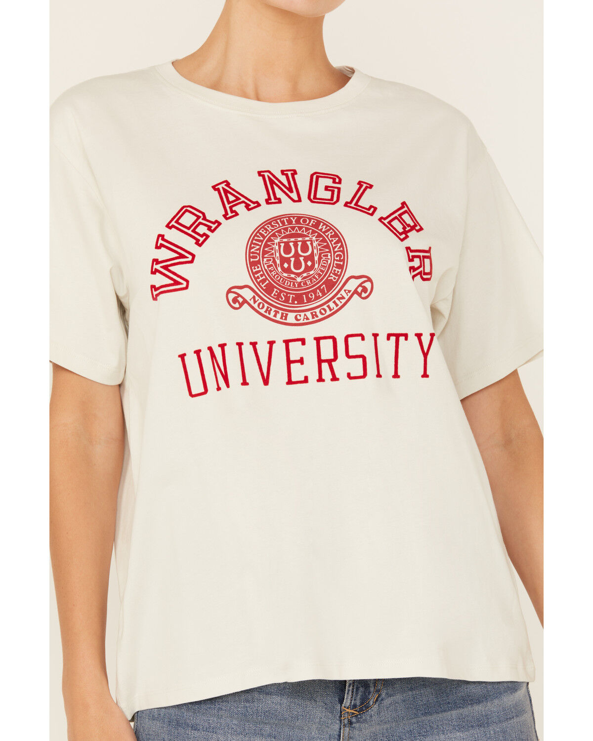 Wrangler Women's University Short Sleeve Graphic Tee
