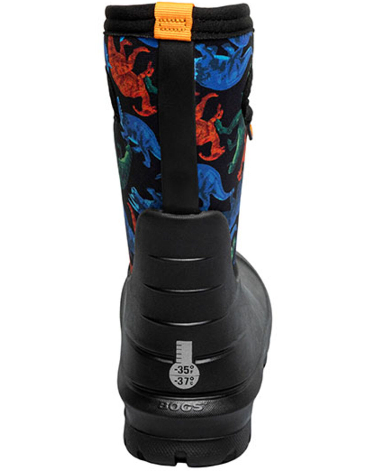 Bogs Boys' Neo-Classic Real Dino Rubber Boots - Round Toe