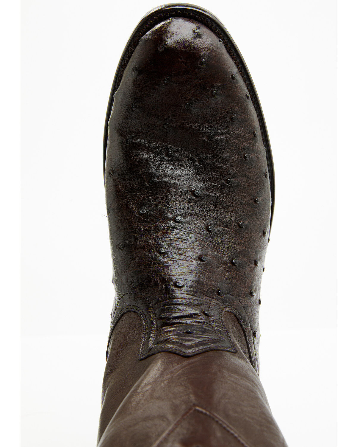 Cody James Black 1978® Men's Carmen Exotic Full-Quill Ostrich Roper Boots - Round Toe