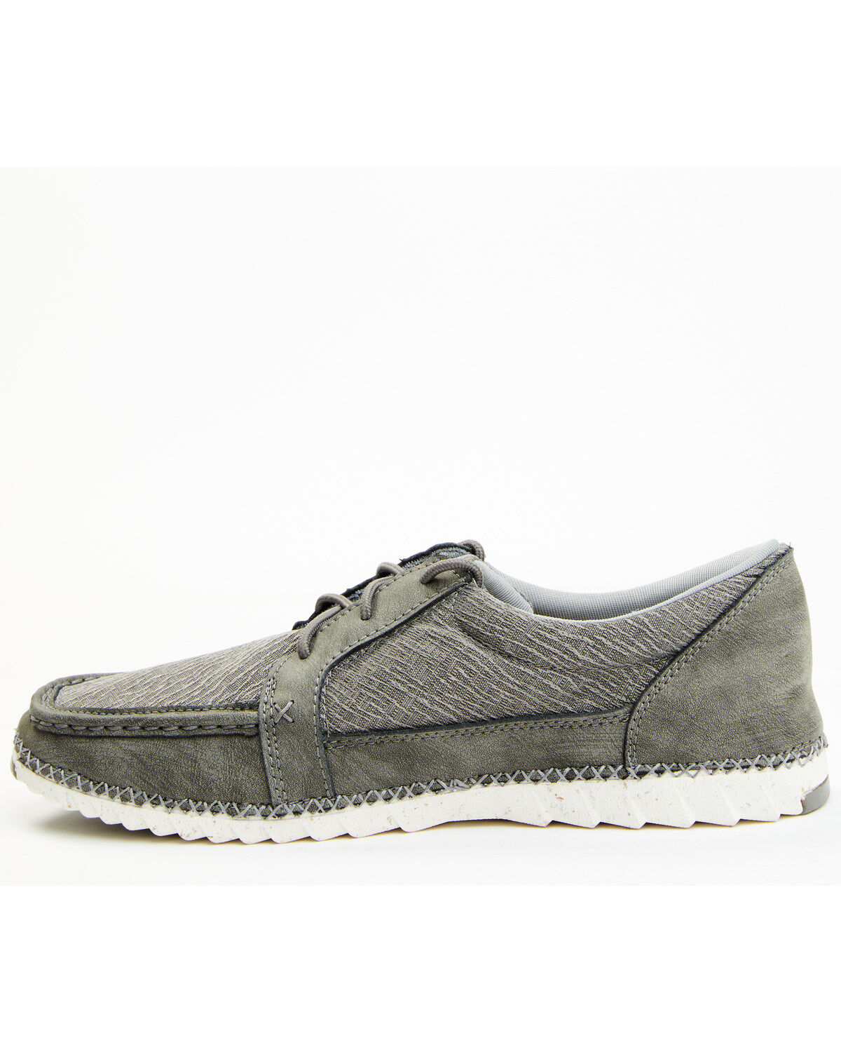 Twisted X Men's Zero X Gray Slip-On Casual Driving Moc