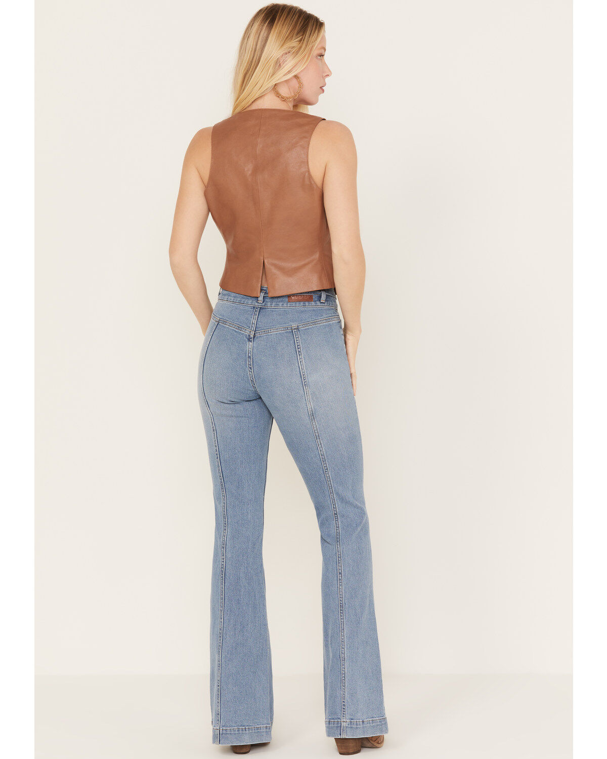 Shyanne Women's Medium Wash Trouser Jeans