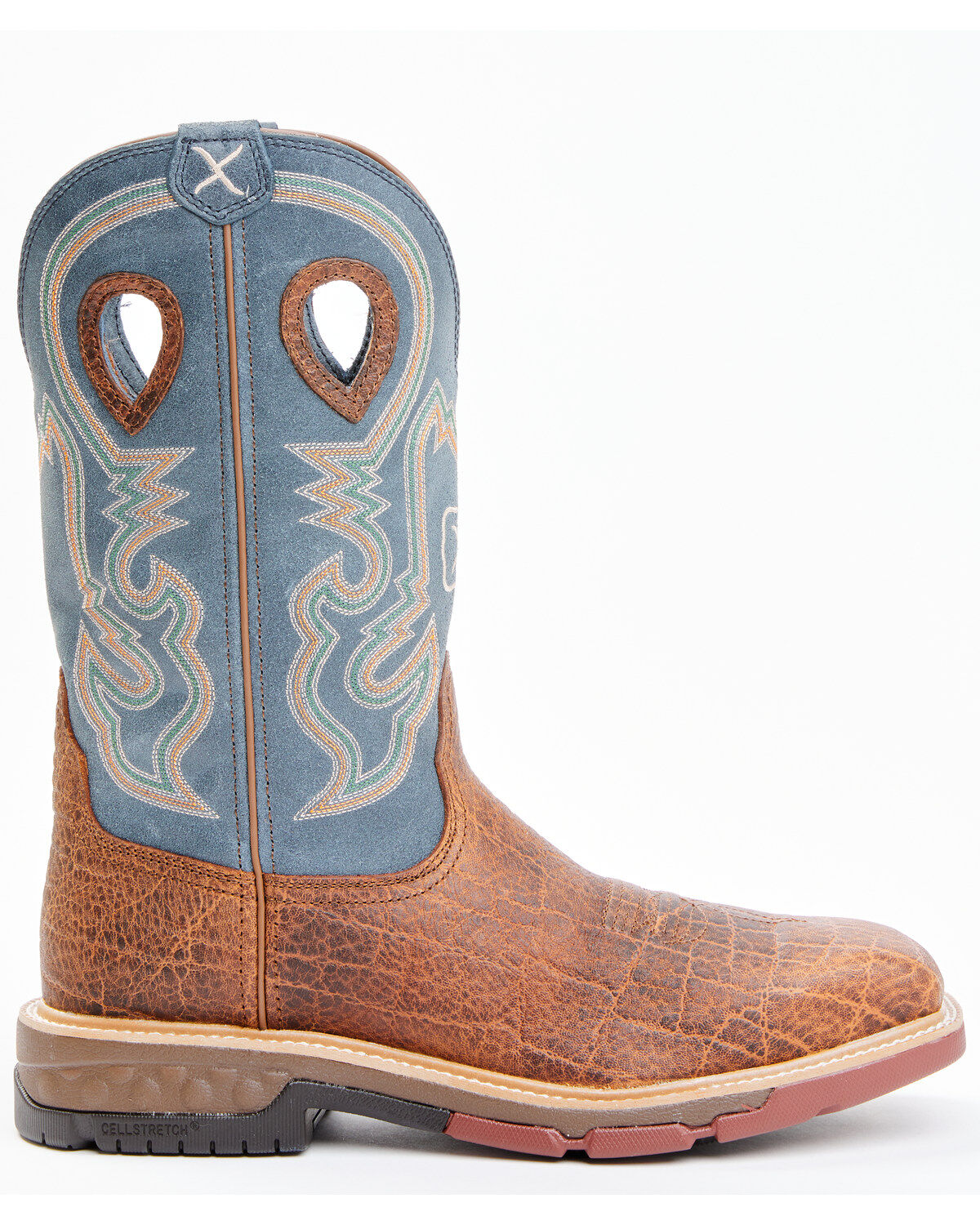 Twisted X Men's Brown Western Work Boots - Alloy Toe
