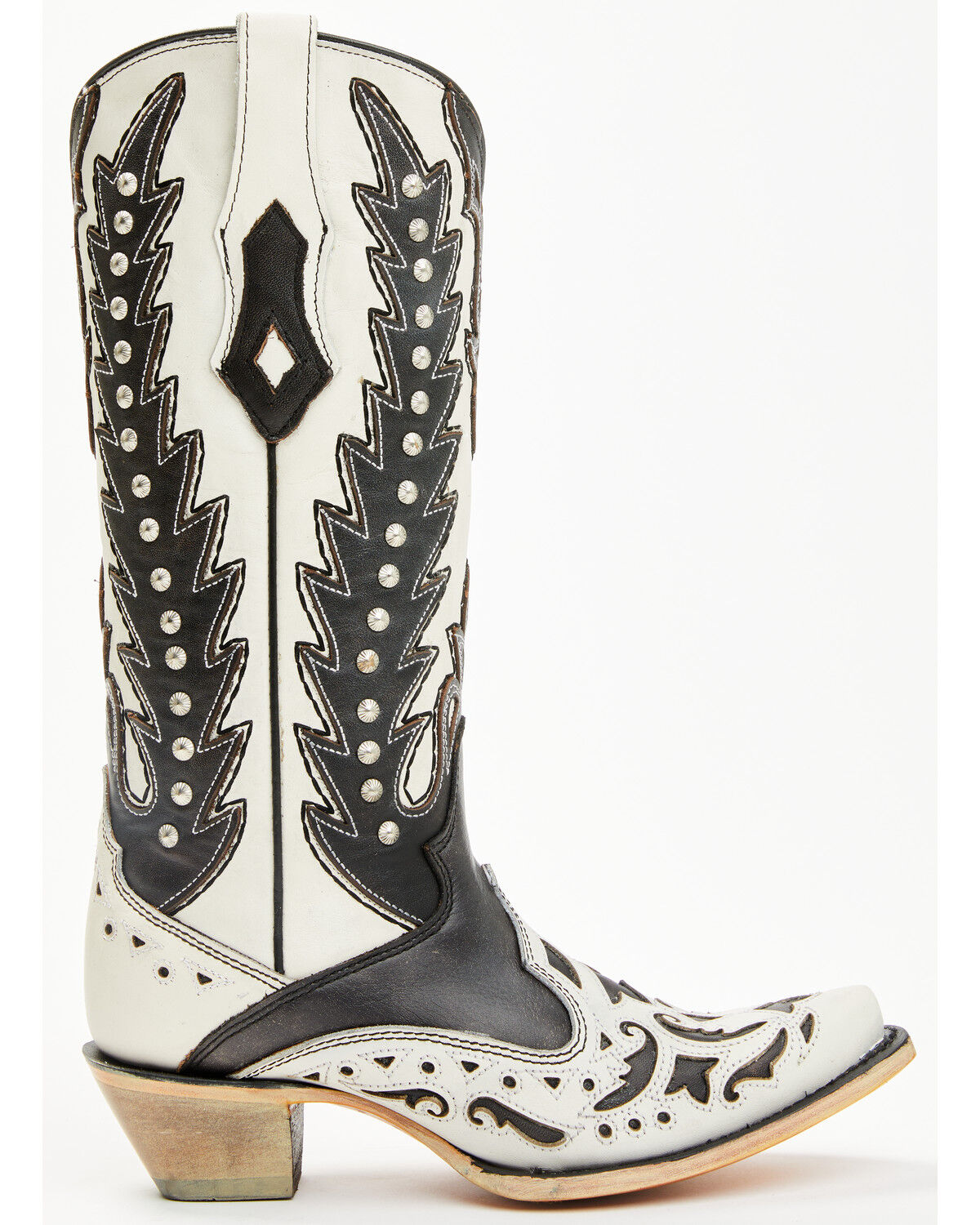 Corral Women's Inlay And Embroidered Western Boots - Snip Toe