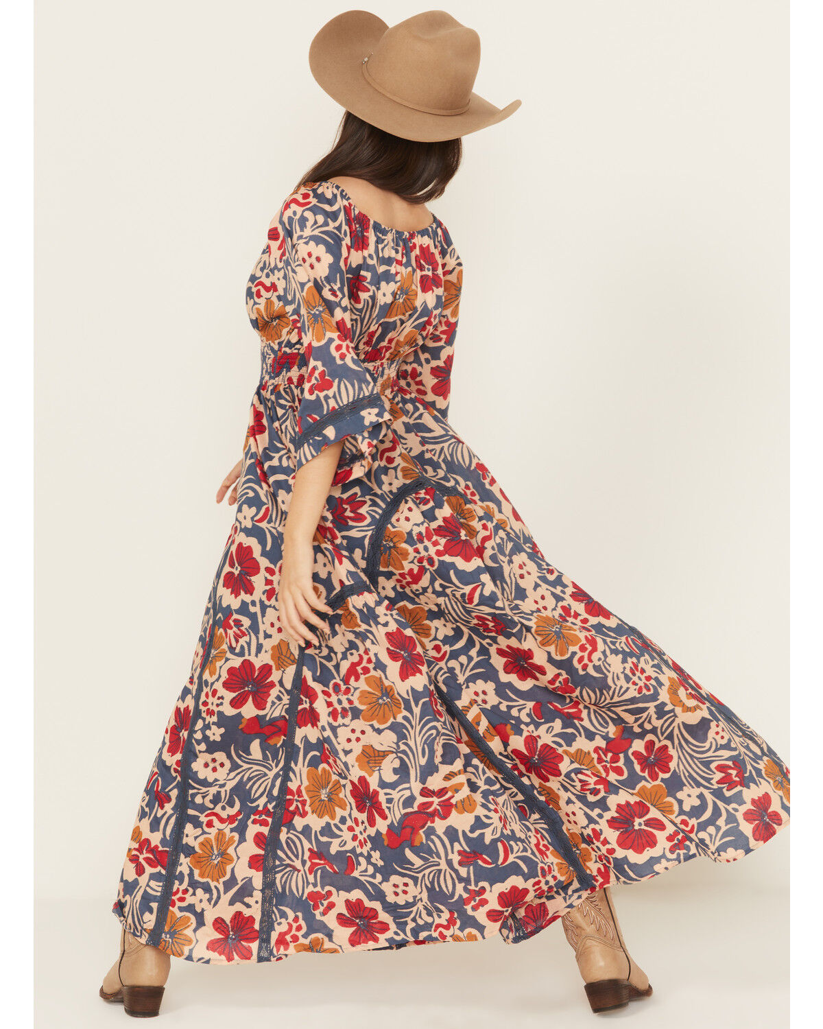 Free People Women's Dixie Floral Print Maxi Dress
