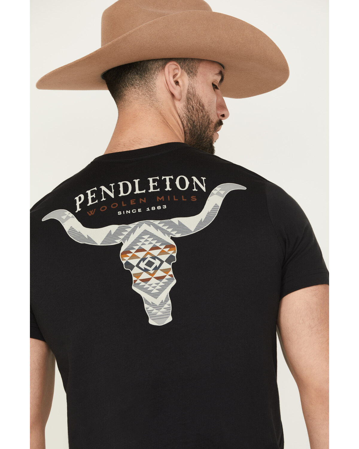 Pendleton Men's Cascadia Skull Short Sleeve Graphic T-Shirt
