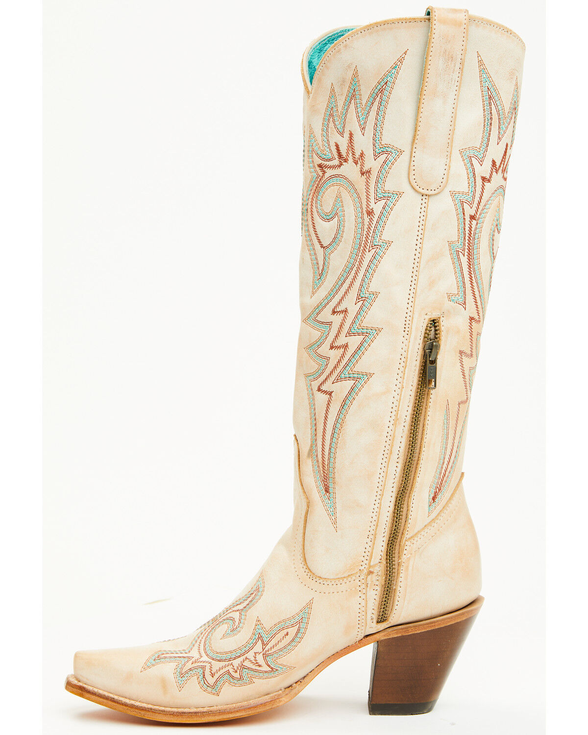 Corral Women's Embroidered Tall Western Boots - Snip Toe