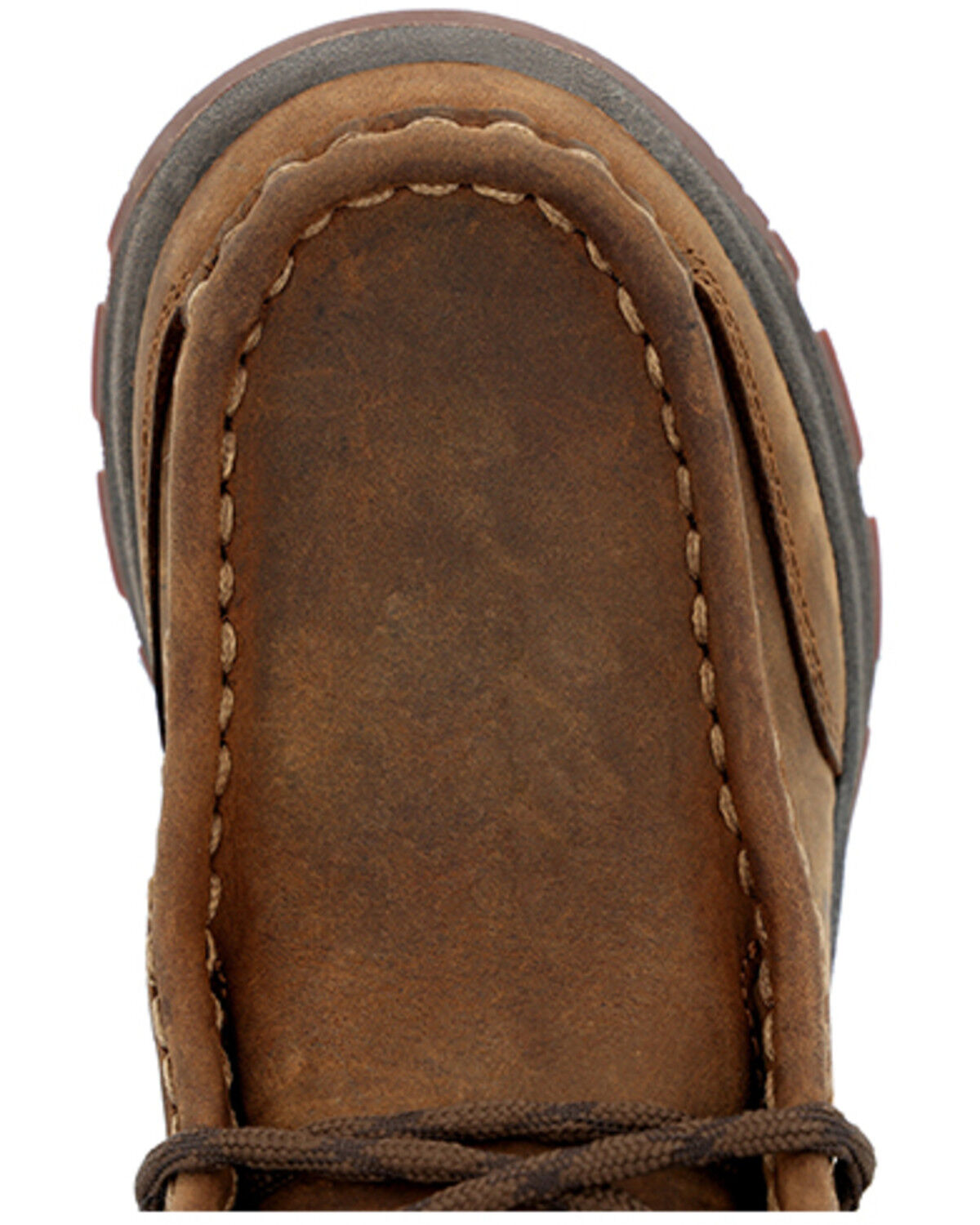 Georgia Boot Boys' Athens Superlyte Wallabe Chukka Shoes - Moc Toe