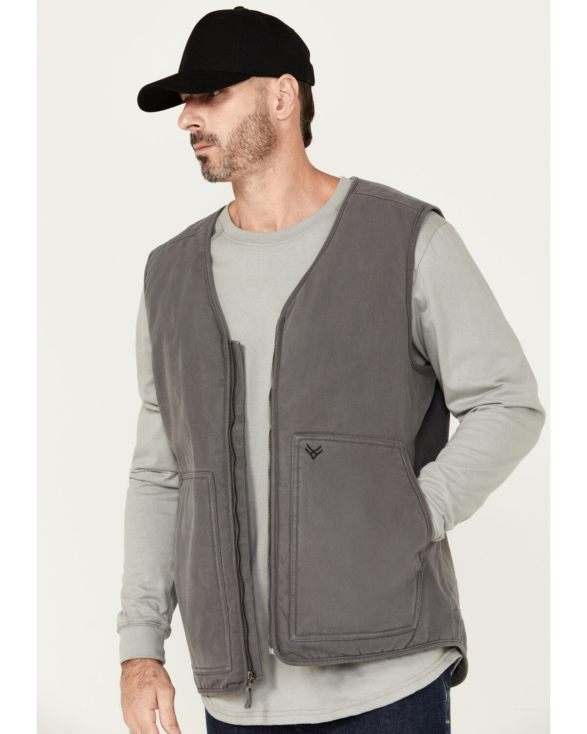 Hawx Men's Weathered Sherpa Lined Work Vest