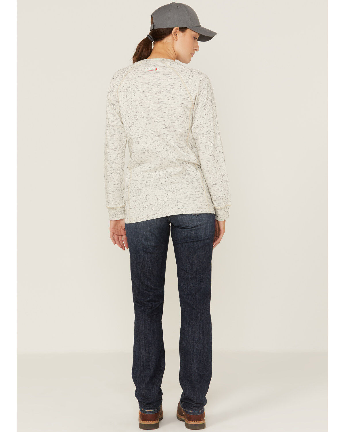 Ariat Women's FR Avelynn Medium Wash DuraLight Stretch Slim Work Jeans