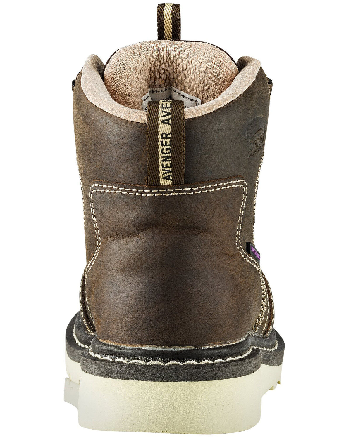 Avenger Women's Waterproof Wedge Work Boots - Composite Toe