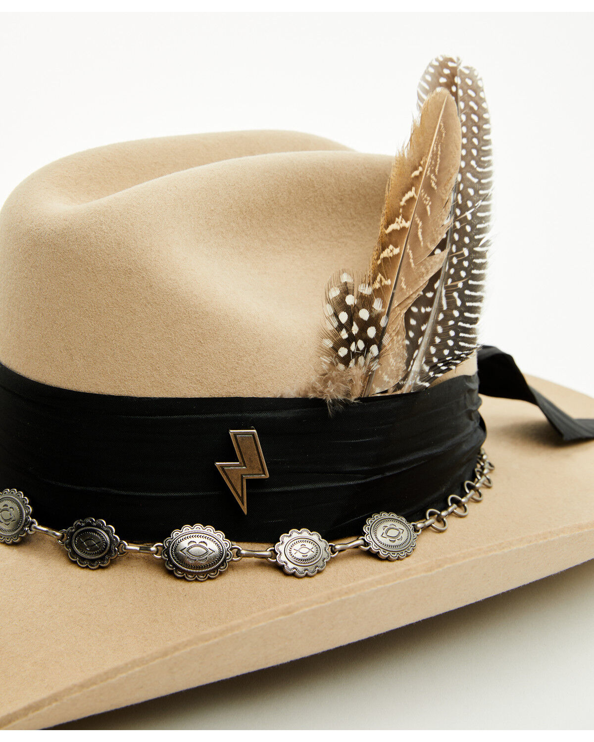 Boot Barn Concho Western Hat Accessory Set