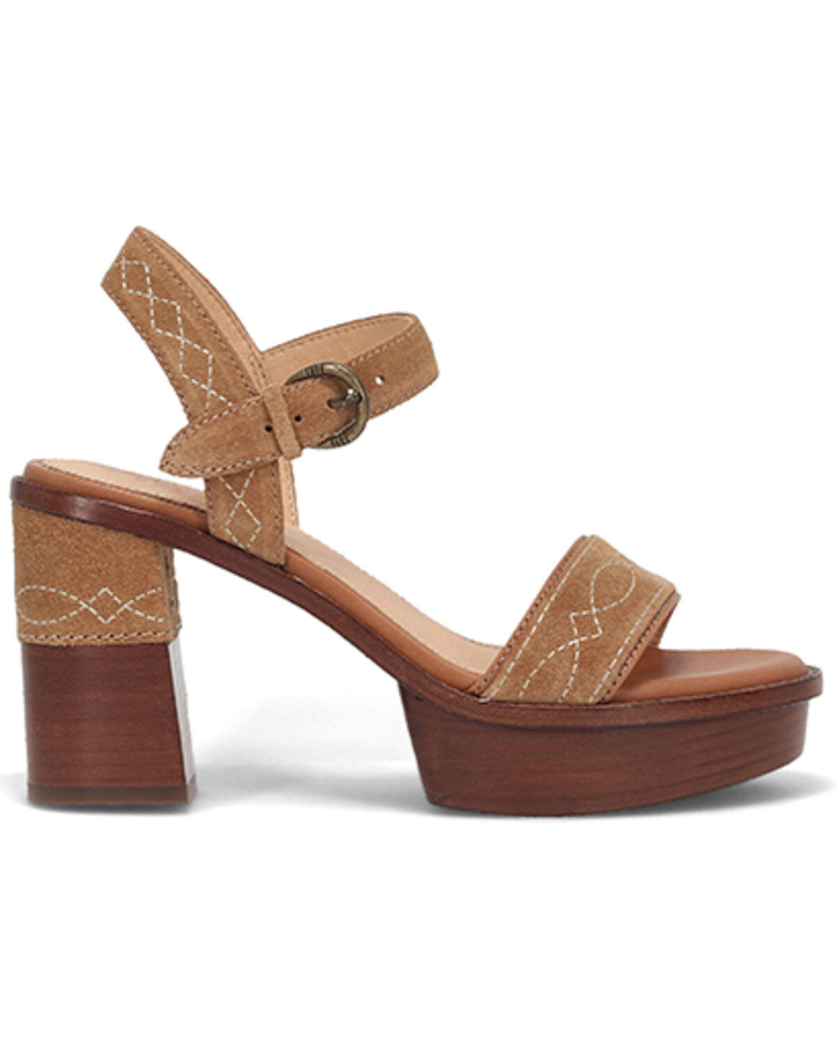 Frye Women's Pipa Woodstock Platform Sandal