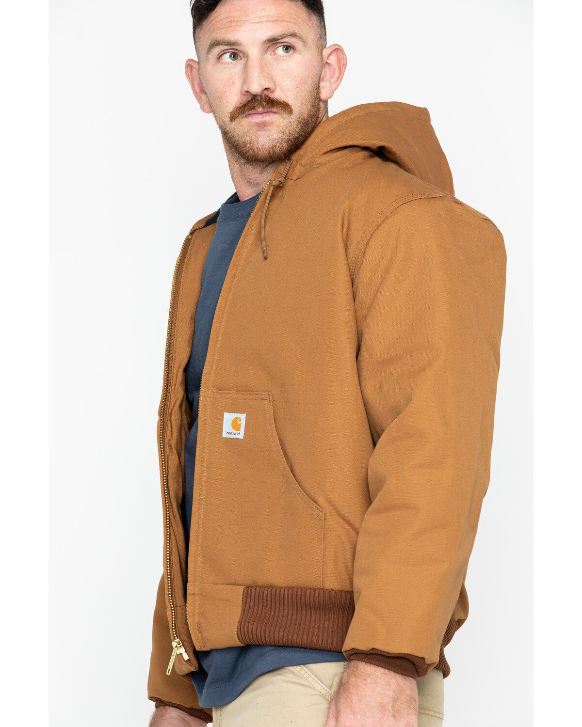 Carhartt Quilted Flannel-Lined Duck Active Jacket