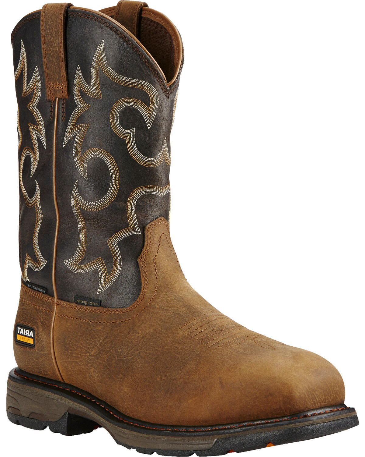 Ariat Men's WorkHog® H2O 400g Cowboy Work Boots - Composite Toe