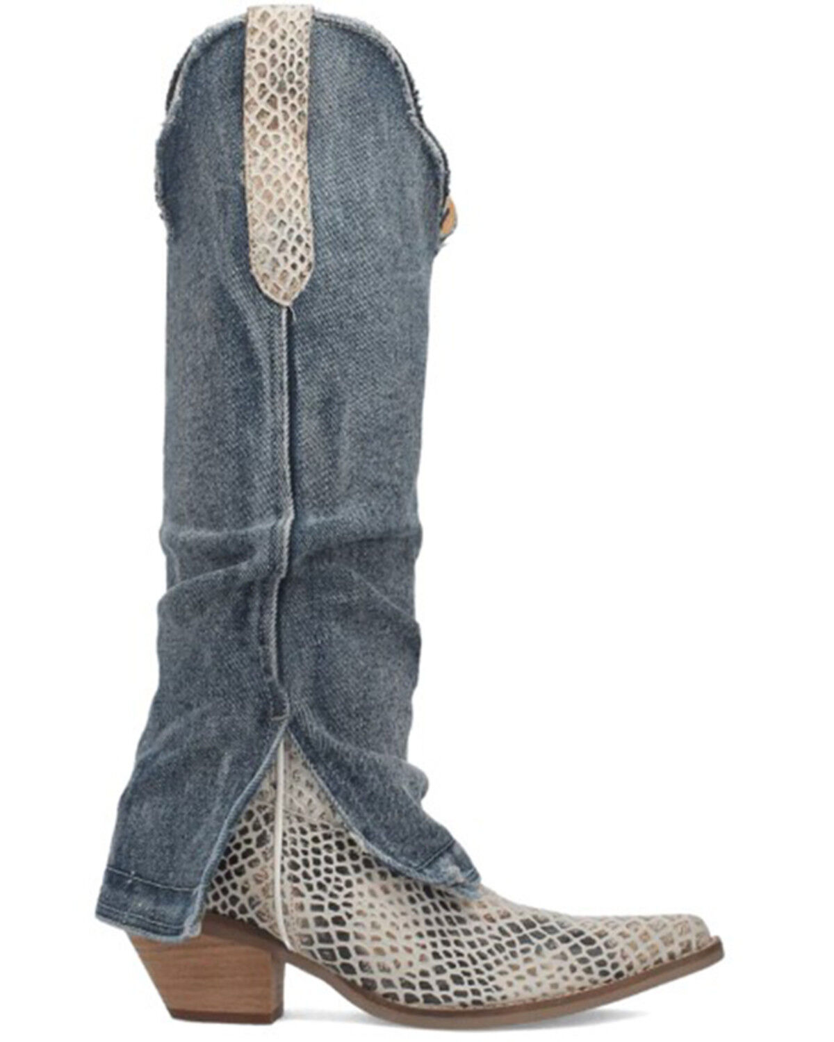 Dingo Women's Shabby Leather Western Boots - Snip Toe