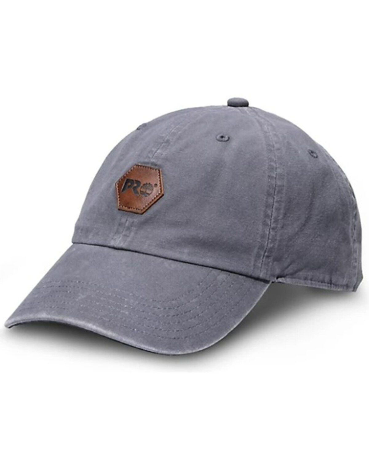 Timberland PRO Men's Faux Leather Logo Patch Ball Cap